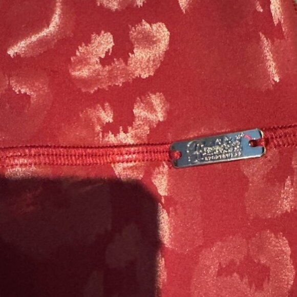 Bombshell Burgandy Leggings and Sports Bra - Picture 12 of 16